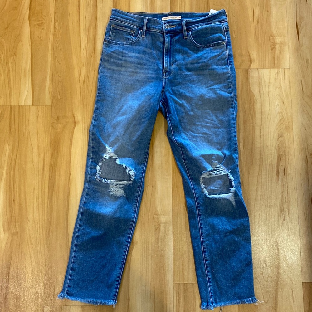 LEVI straight crop